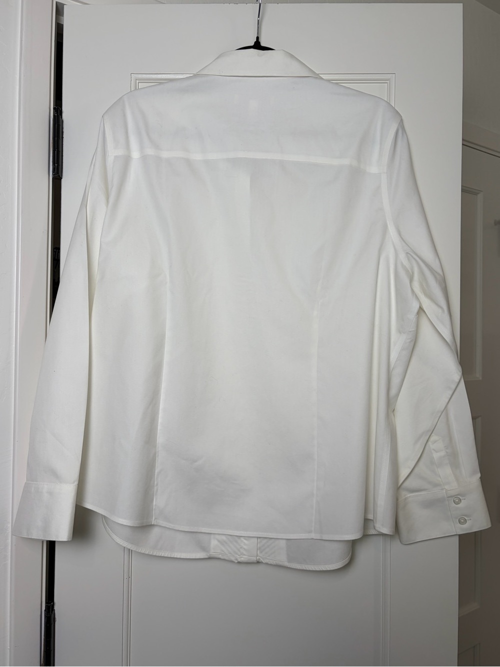 Chicos White Button Down Tuxedo Shirt (3/Large) - Picture 4 of 4